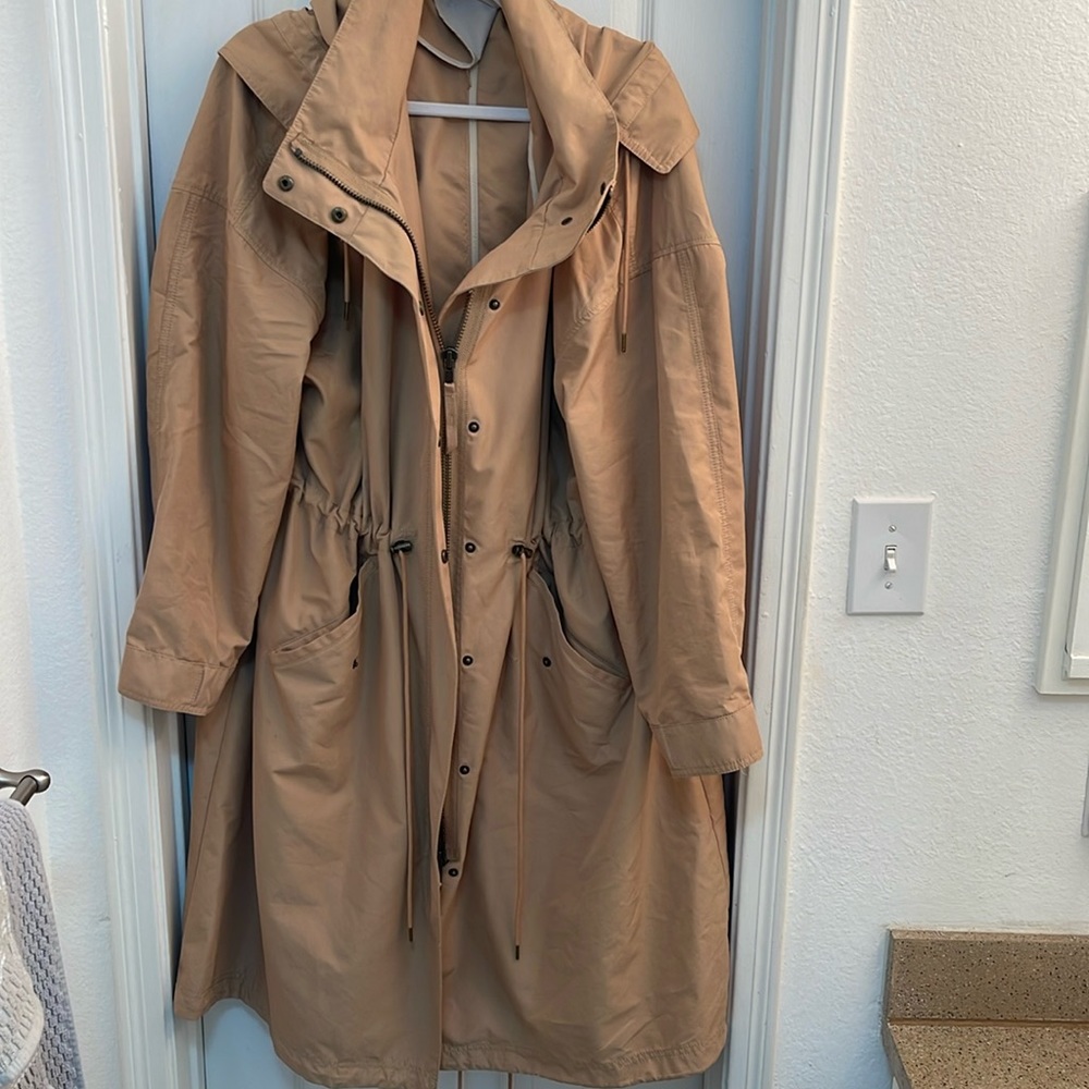 GAP water repellent XXL trench